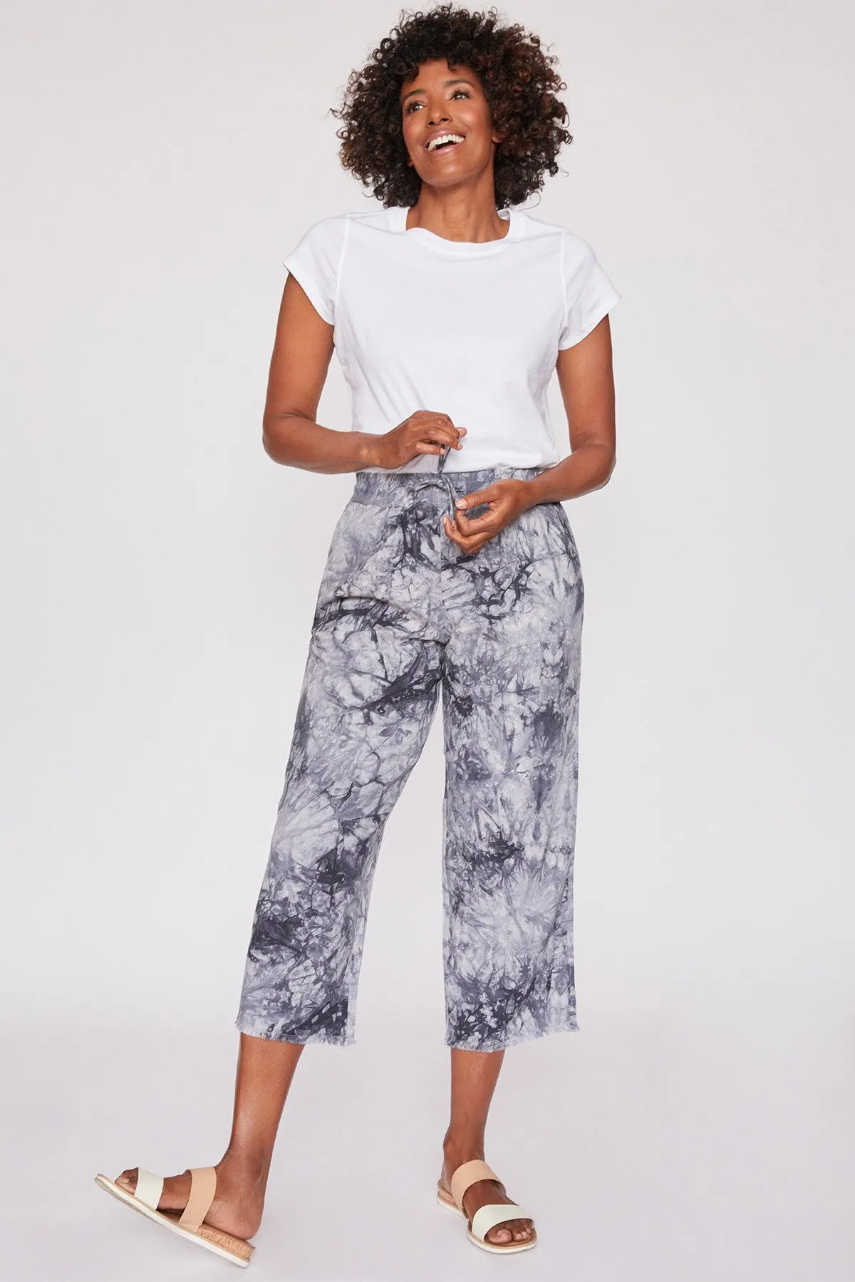 Women´s Lounge Pants With Frayed Hem sold by YMI