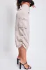 Women's Midi Cargo Skirt sold by YMI