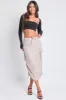 Women's Midi Cargo Skirt sold by YMI