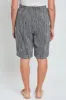 Women's Elastic Waist Bermuda With Big Patch Pockets sold by YMI