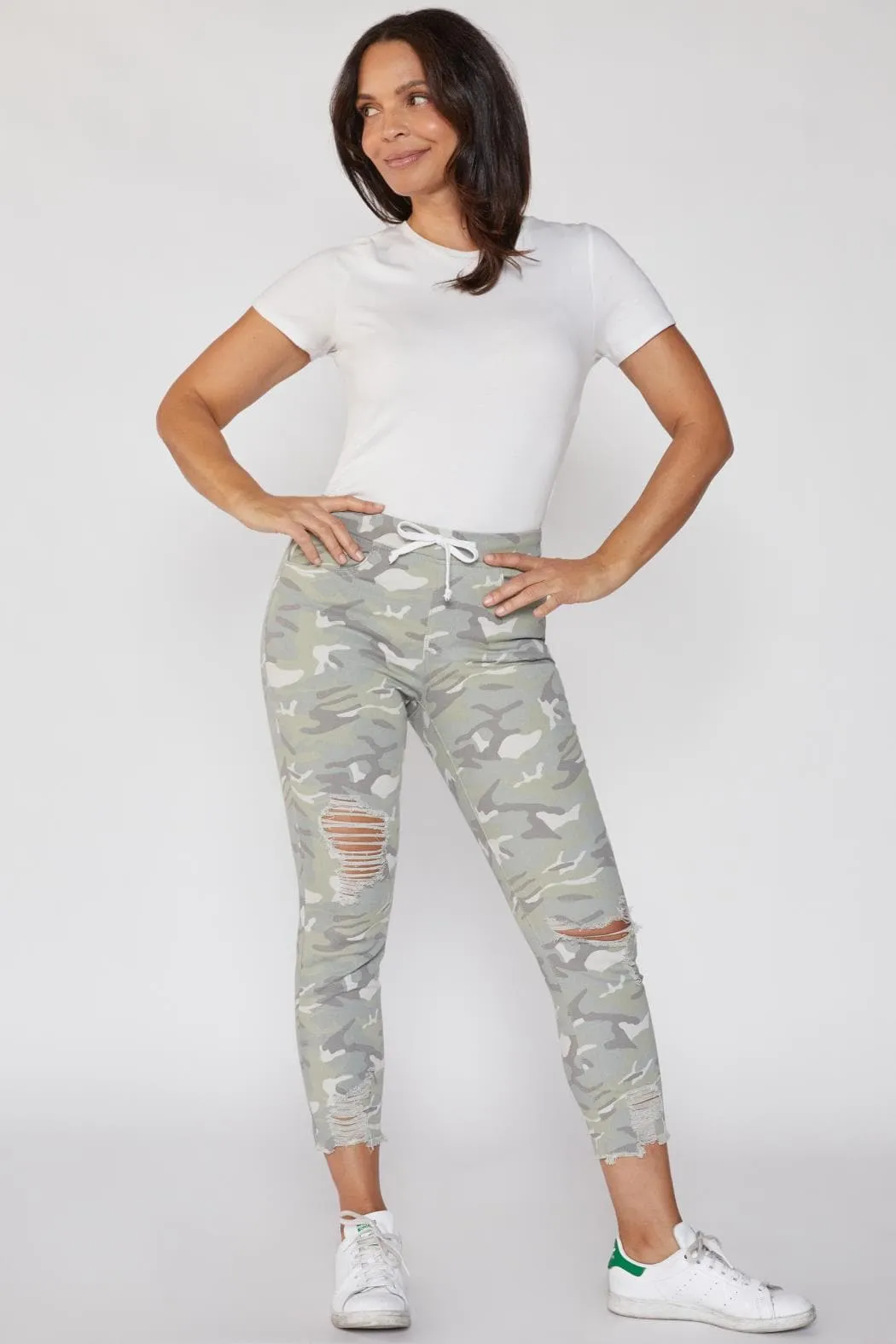 Women's Petite High Rise Jogger sold by YMI product image thumbnail 5