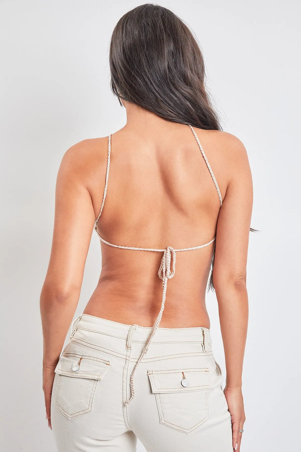 Faye Knit Halter Top sold by YMI product image thumbnail 4