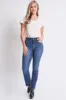 Women's High Rise Slim Bootcut Jeans sold by YMI