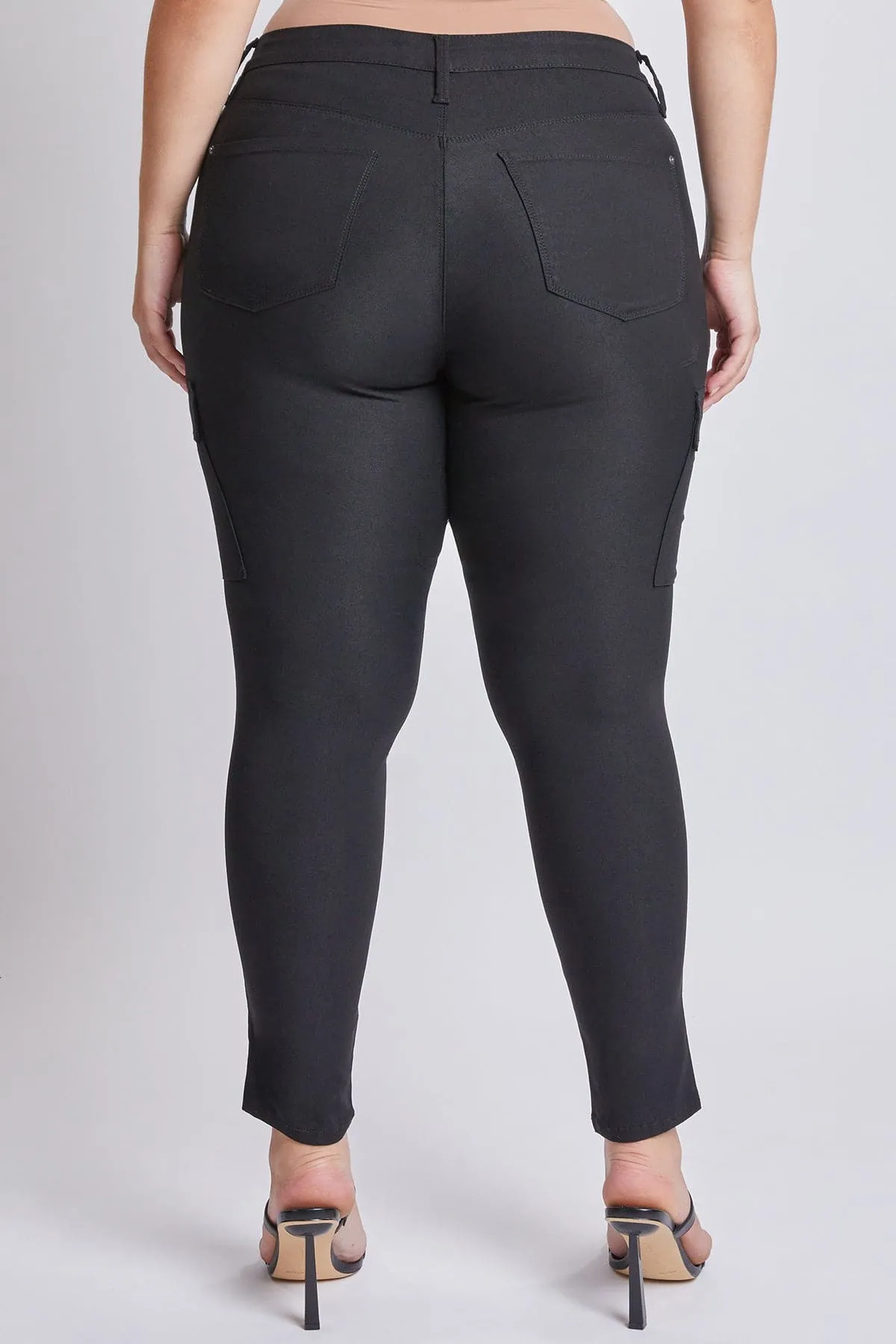 Plus Size Women's Hyperstretch Forever Color Cargo Pants sold by YMI product image thumbnail 5