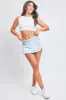 Women's Denim Wrap Skort sold by YMI