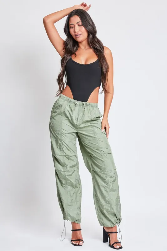Women's Pull-On Nylon Parachute Pants sold by YMI