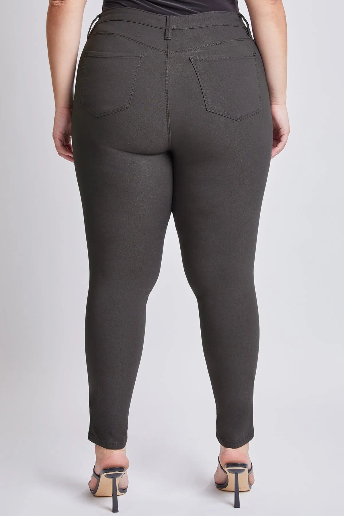 Women's Plus Hyperstretch Skinny Pants, Jetset sold by YMI product image thumbnail 4