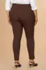 Women's Plus Size Hyperstretch Skinny Pants, Cocoa sold by YMI