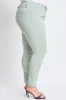 Women's Plus Size Hyperstretch Tummy Control Skinny Pants, Aloe sold by YMI