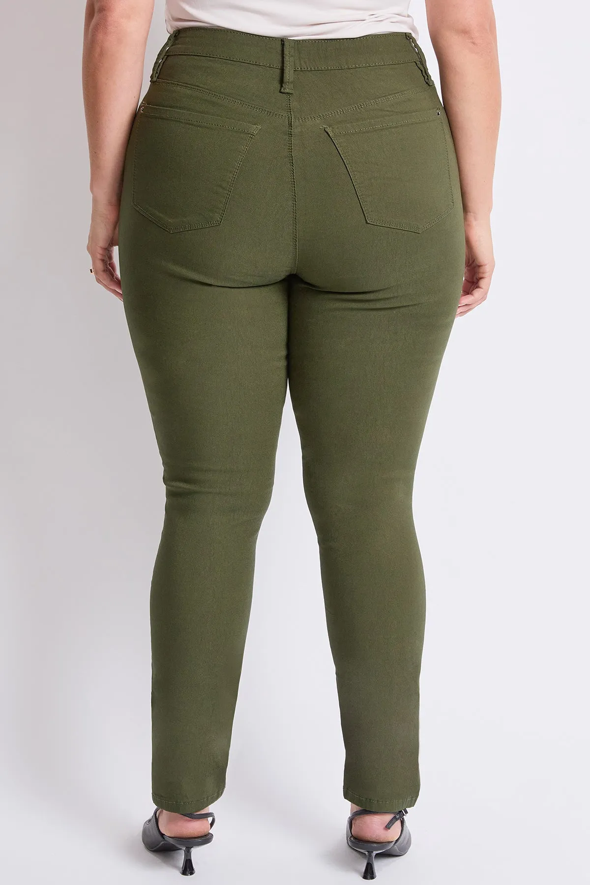 Women's Plus Size Hyperstretch Skinny Pants, Cypress sold by YMI product image thumbnail 4
