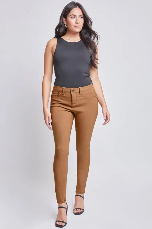 Women's Hyperstretch Skinny Pants, Almond sold by YMI