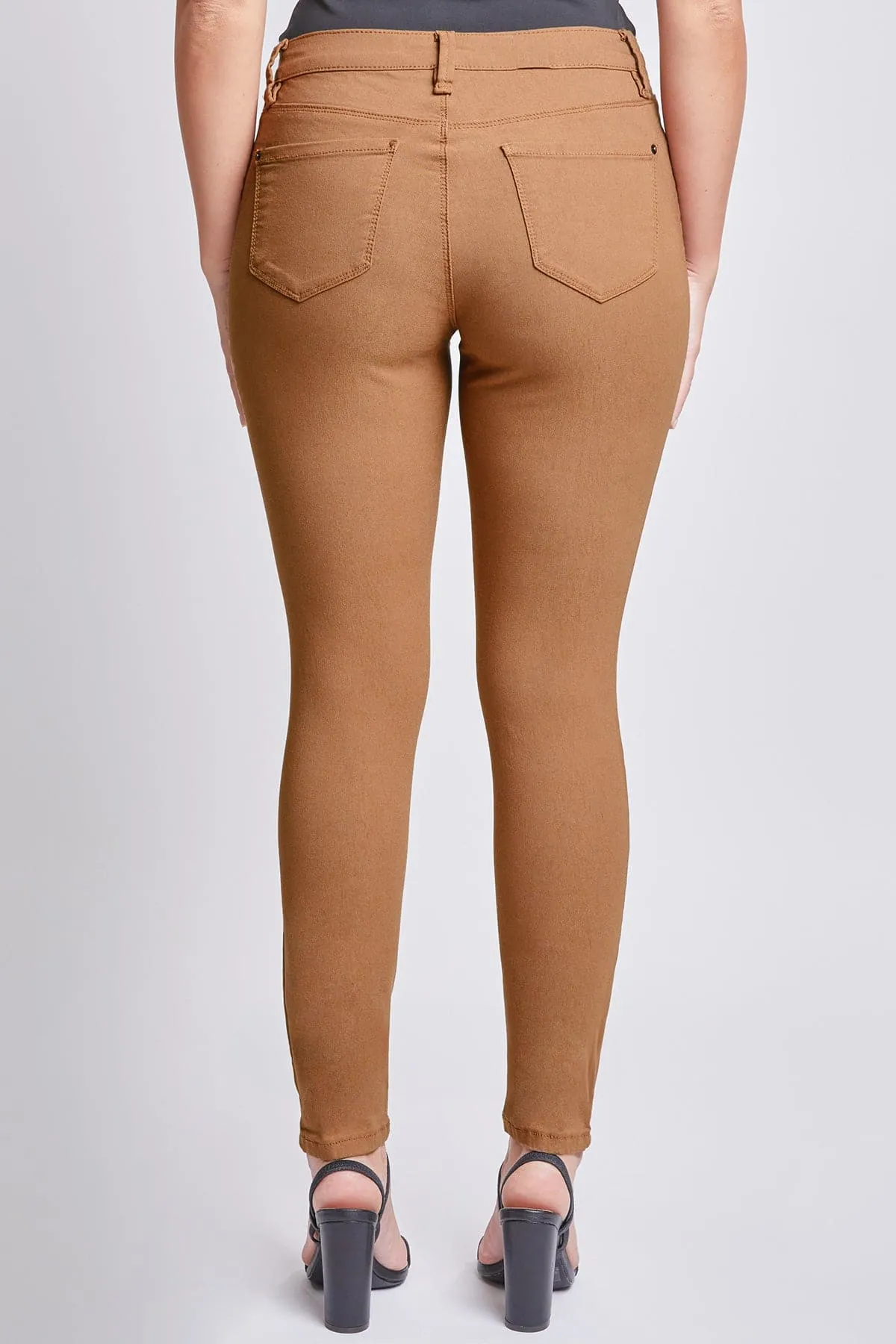 Women's Hyperstretch Skinny Pants, Almond sold by YMI product image thumbnail 4