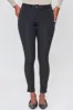 Women's Hyperstretch Mid Rise Skinny Pants, Black sold by YMI
