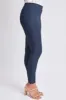 Women's Hyperstretch Mid Rise Jegging, Navy sold by YMI