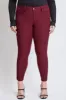 Women's Plus Size Hyperstretch Skinny Jeans, Dark Rose sold by YMI