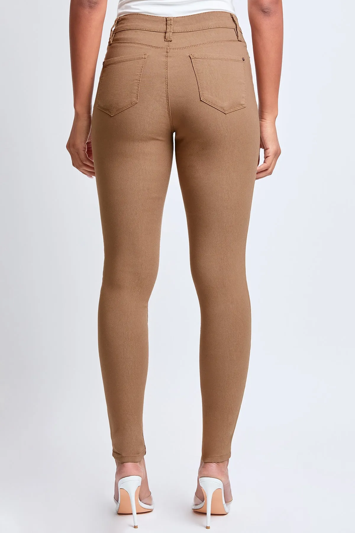 Women's Hyperstretch Skinny Pants, Almond sold by YMI product image thumbnail 3