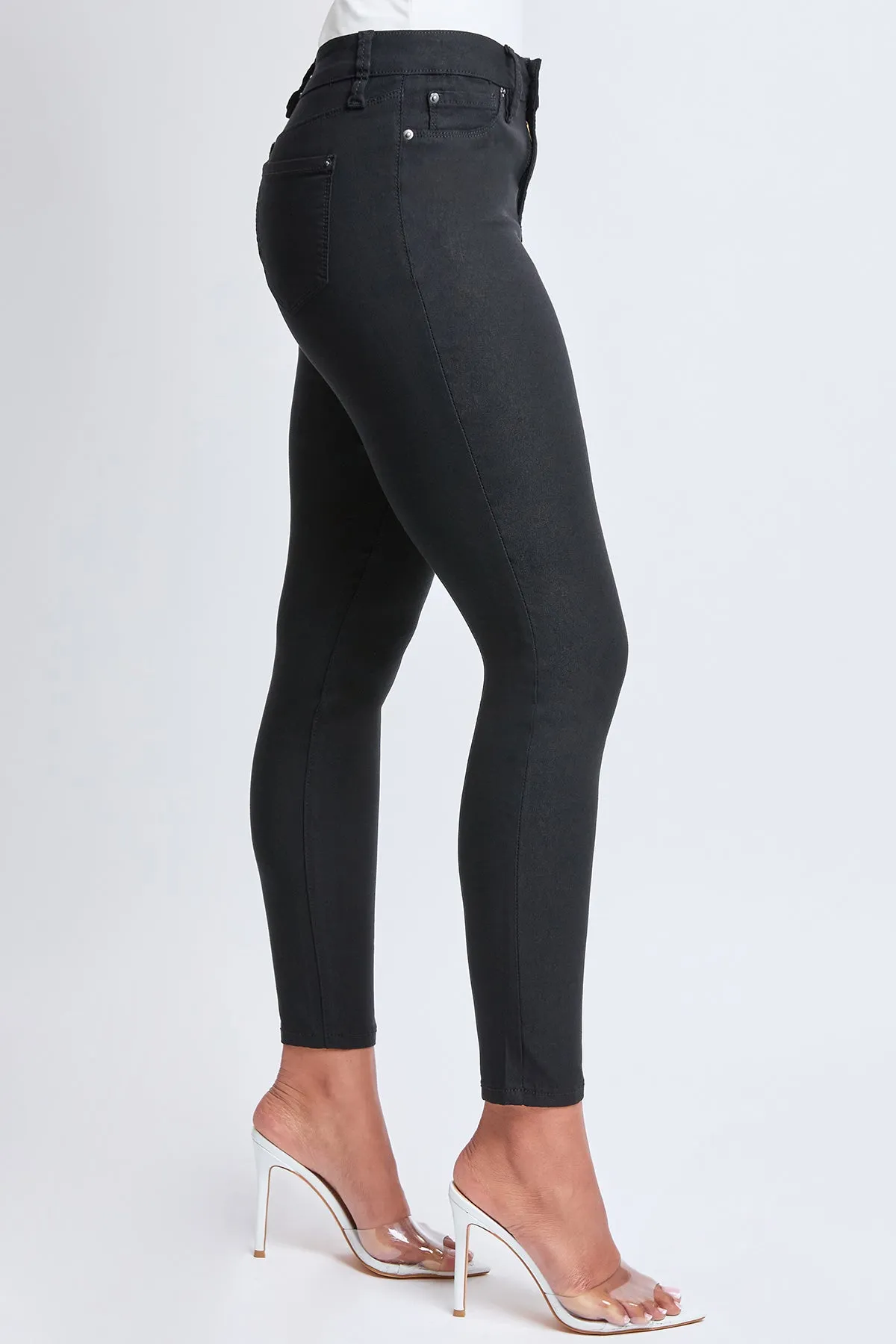 Women's Hyperstretch Skinny Pants, Black sold by YMI product image thumbnail 3