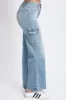 Women's High Rise Heavy Stitch Skater Jeans sold by YMI