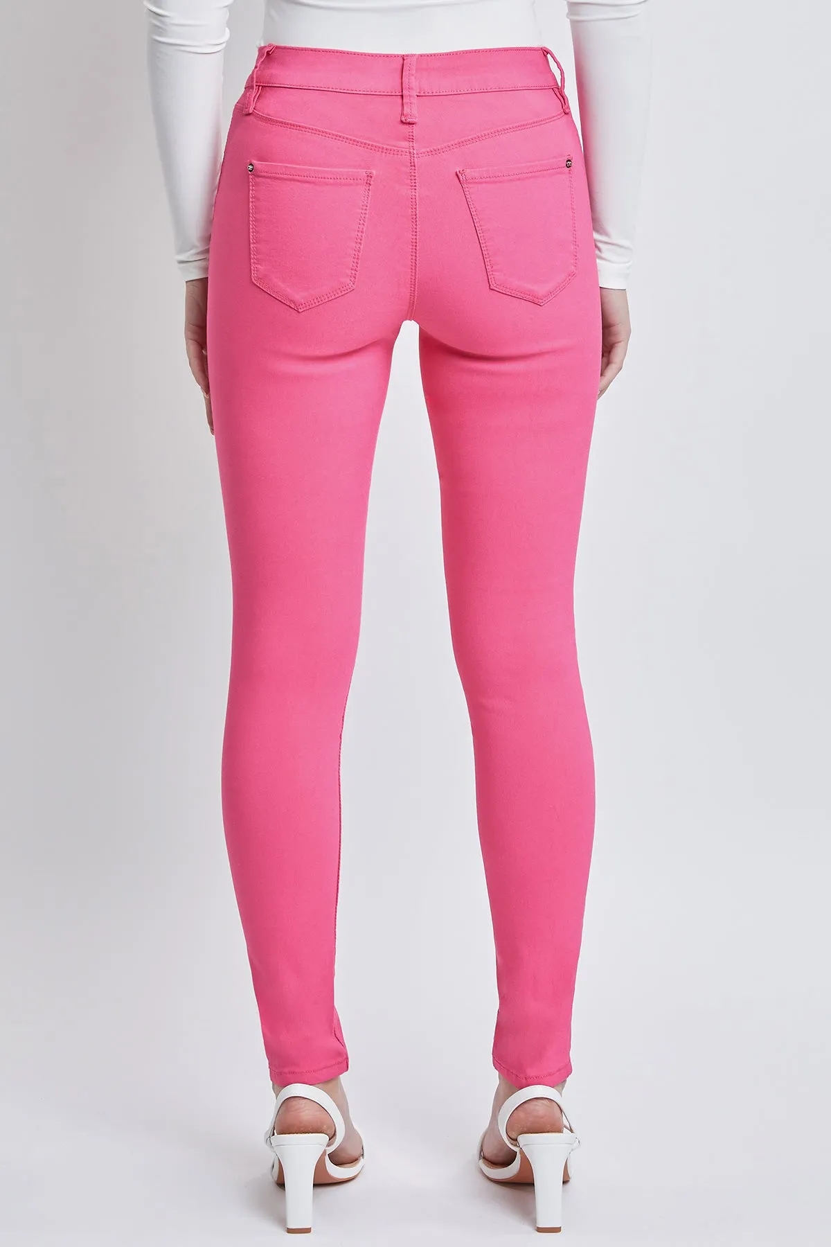 Women's Hyperstretch Skinny Pants, Dark Rose sold by YMI product image thumbnail 2