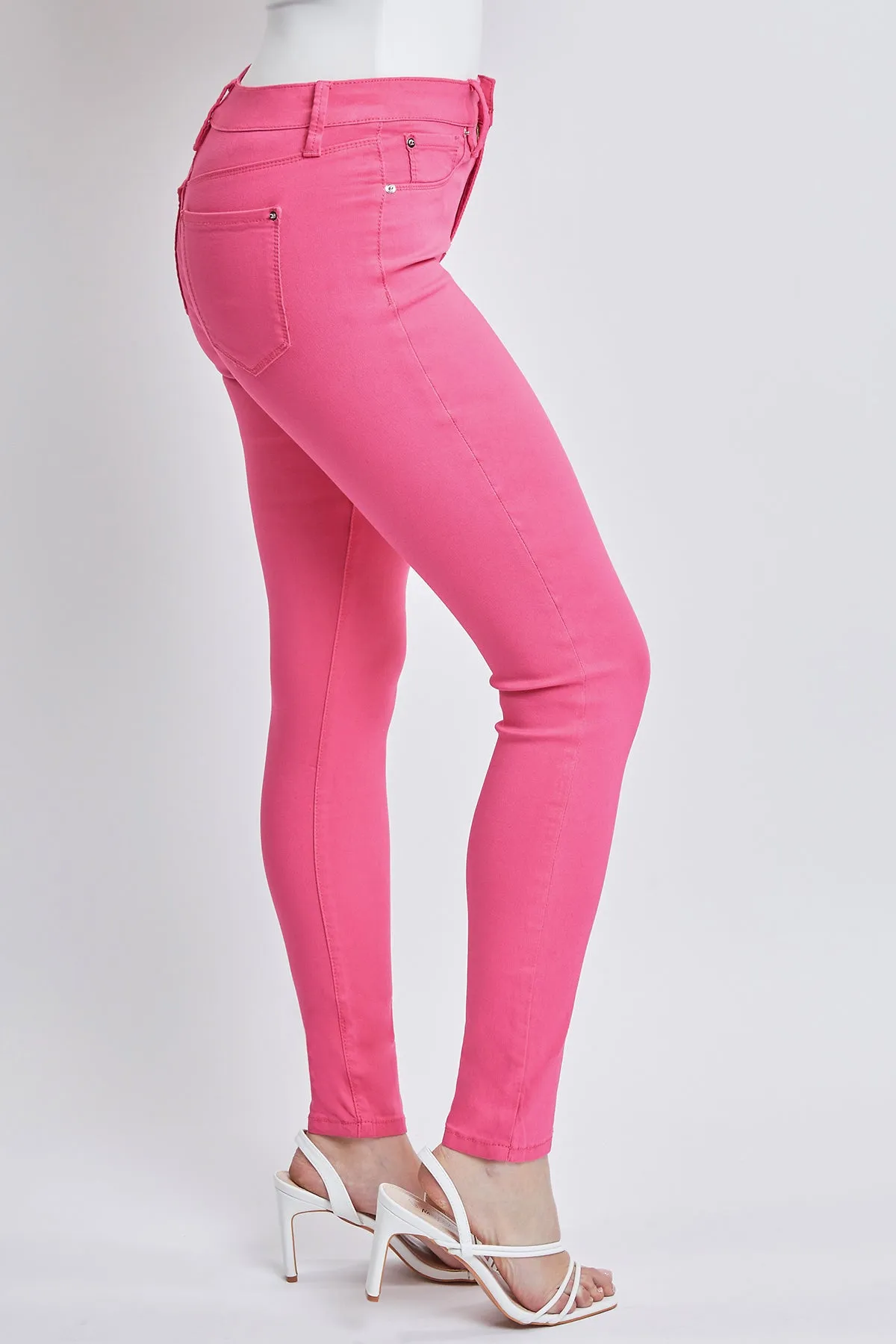 Women's Hyperstretch Skinny Pants, Dark Rose sold by YMI product image thumbnail 3