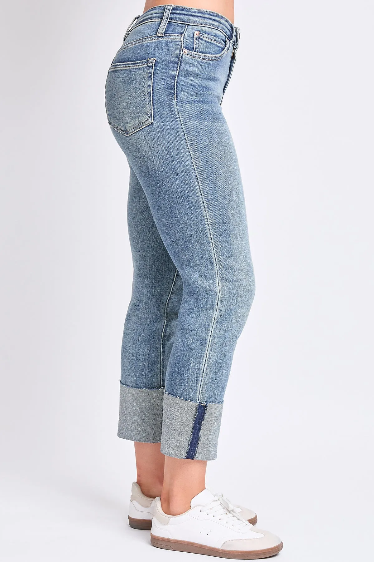 Women's Luxe Dixie High Rise Mega Cuff Straight sold by YMI product image thumbnail 3