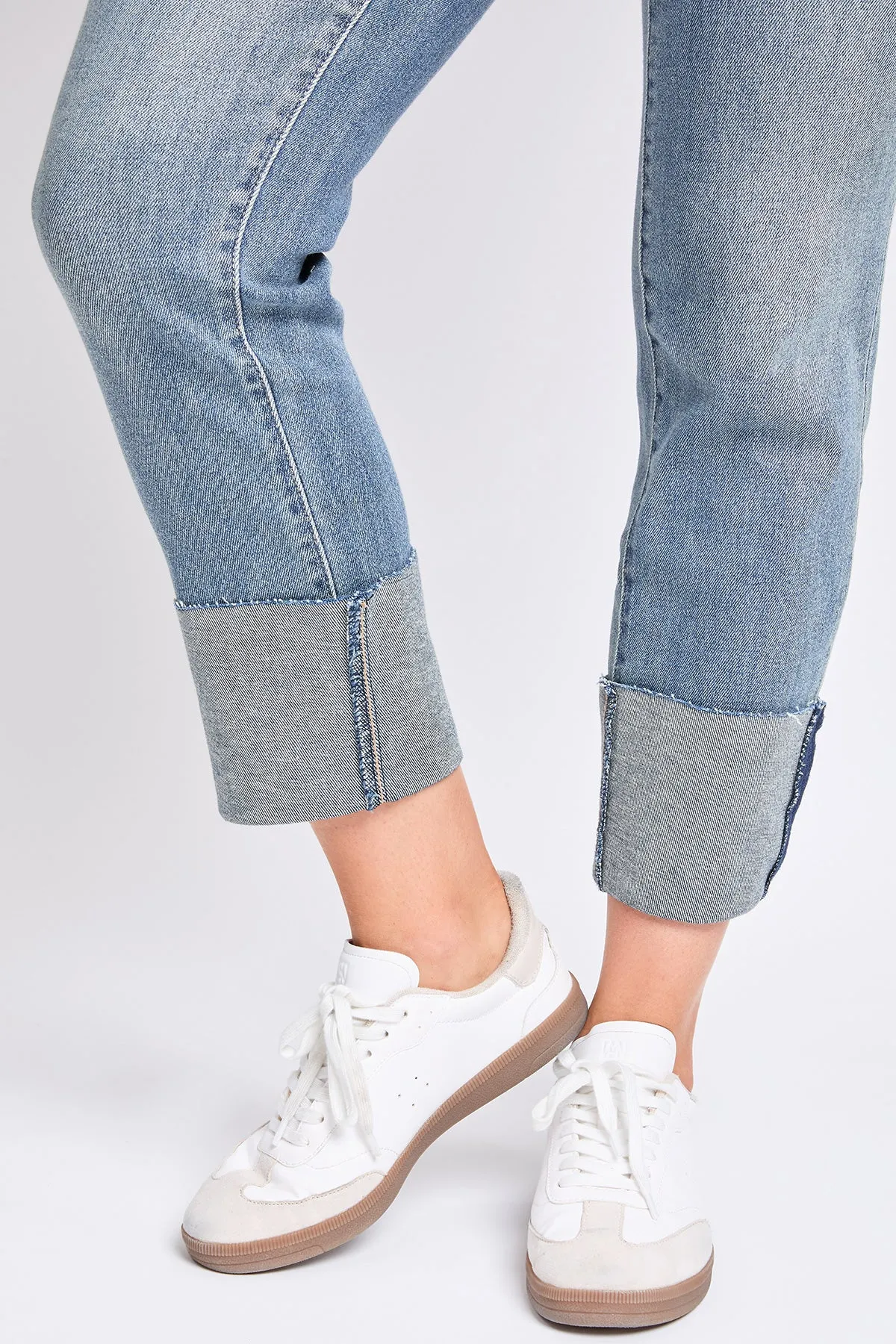 Women's Luxe Dixie High Rise Mega Cuff Straight sold by YMI product image thumbnail 4