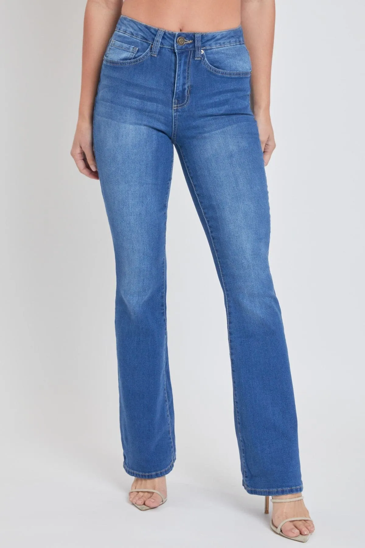 Women's Essential Non-Distressed Flare Jeans sold by YMI product image thumbnail 2