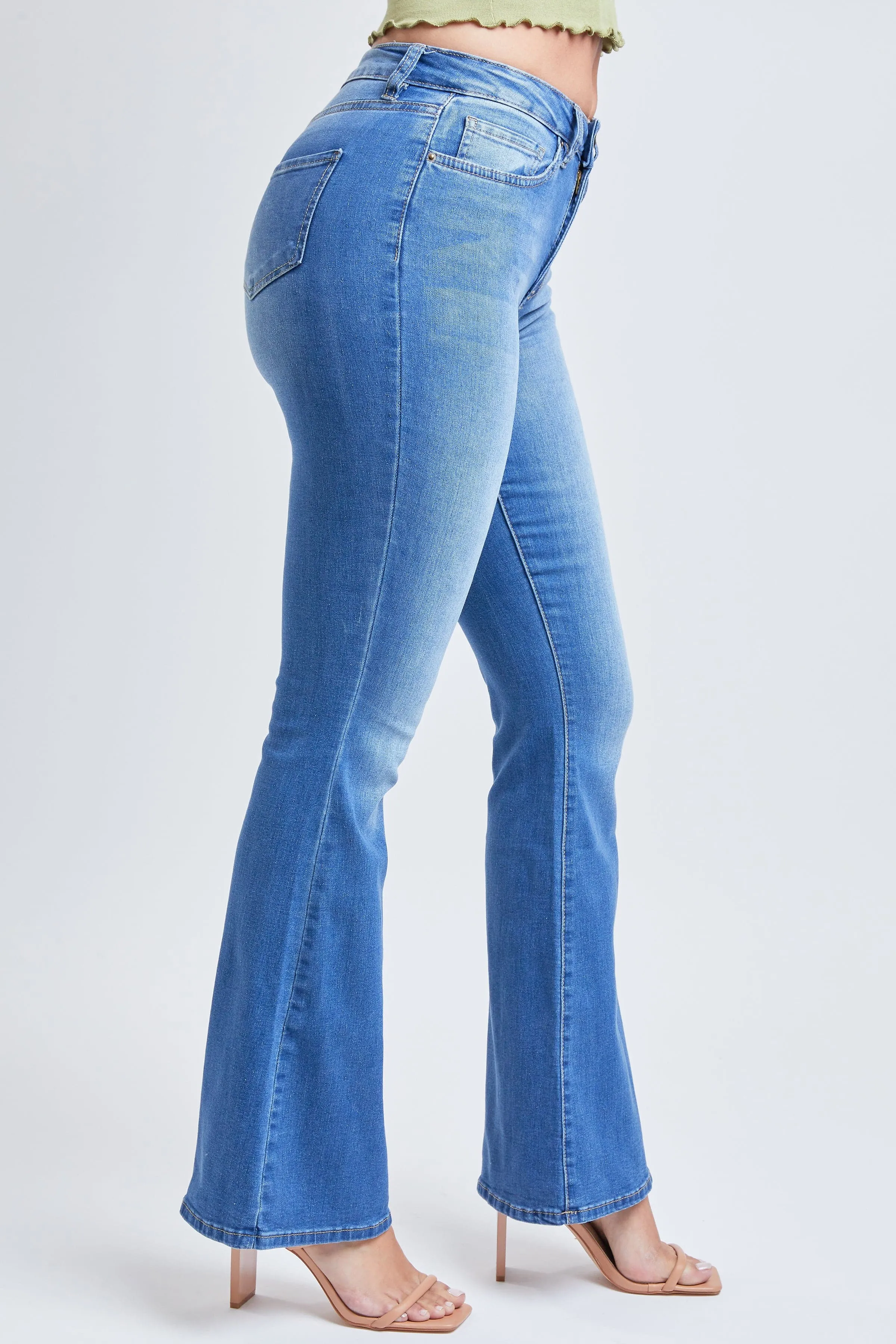Women's Essential Flare Jeans sold by YMI product image thumbnail 3