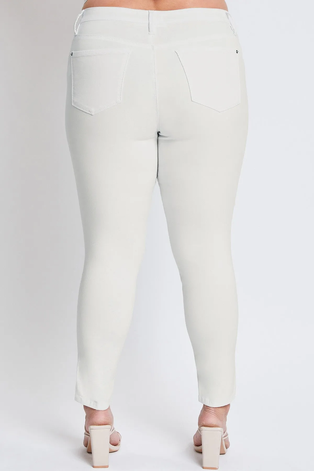 Women's Plus Hyperstretch Forever Color Pants, Vanilla Cream sold by YMI product image thumbnail 4