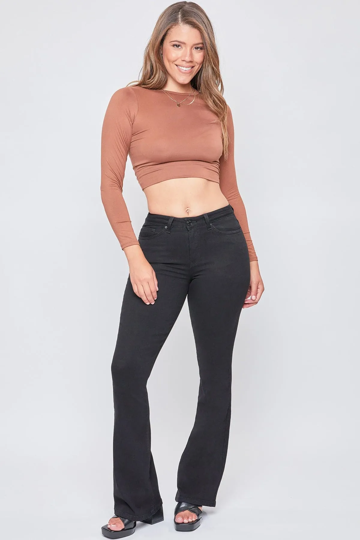 Women's Essential Flare Jeans sold by YMI