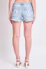 Women's Luxe Mid Rise Short with Satin Bow sold by YMI