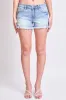 Women's Luxe Mid Rise Short with Satin Bow sold by YMI