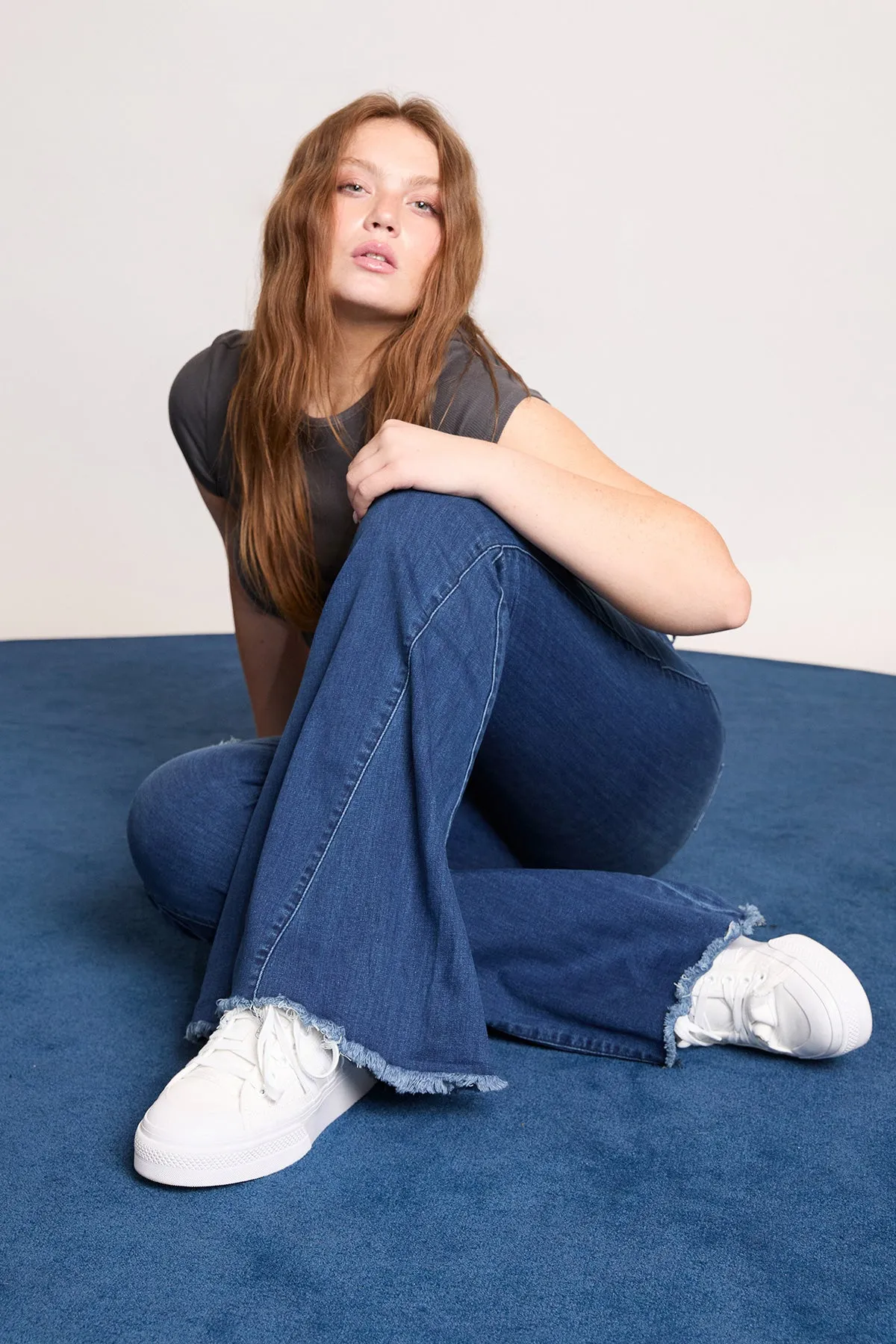 Women's Savannah Extreme Fit & Flare Jeans sold by YMI product image thumbnail 2