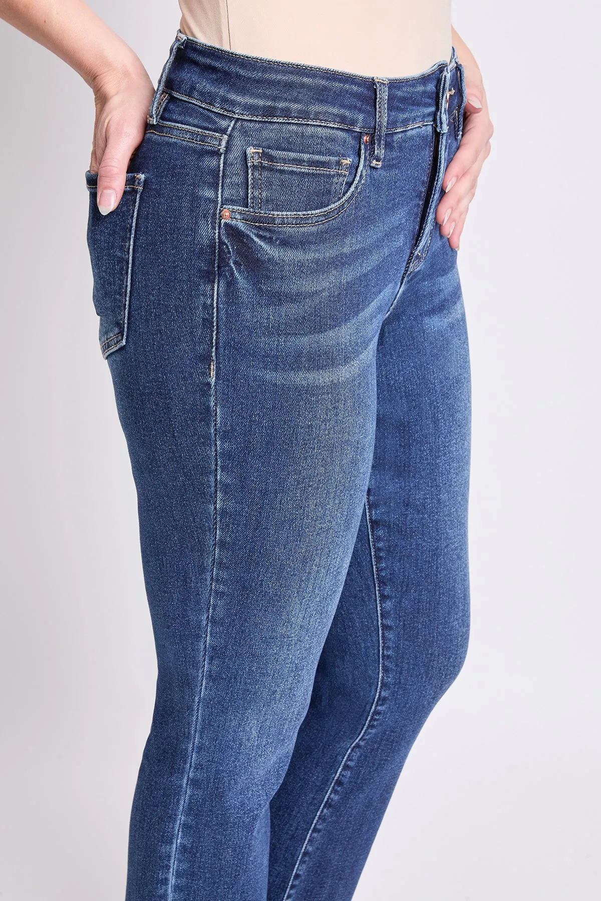 Women's Premium Stretch Cropped Kick Flare sold by YMI product image thumbnail 3