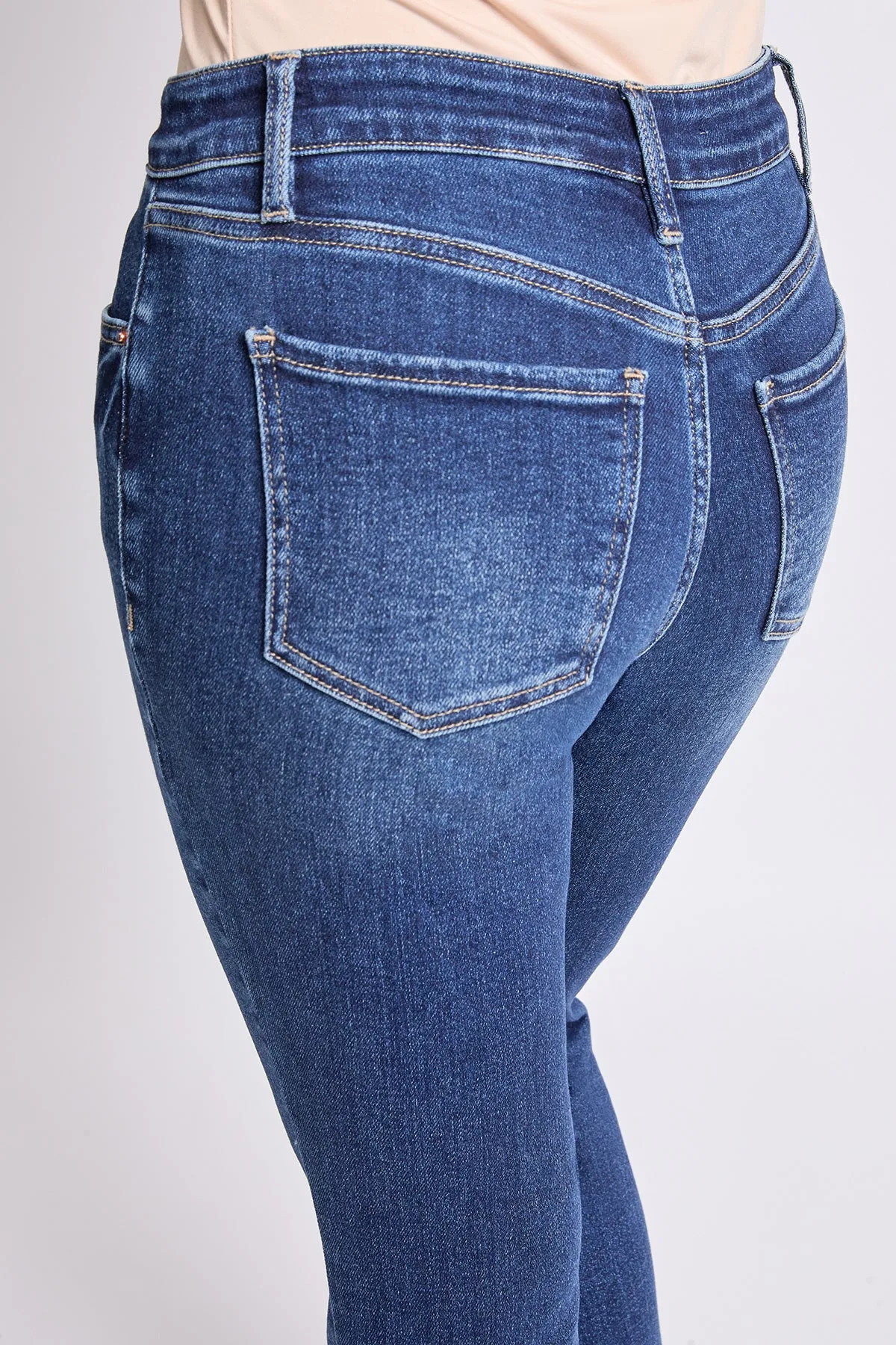 Women's Premium Stretch Cropped Kick Flare sold by YMI product image thumbnail 4