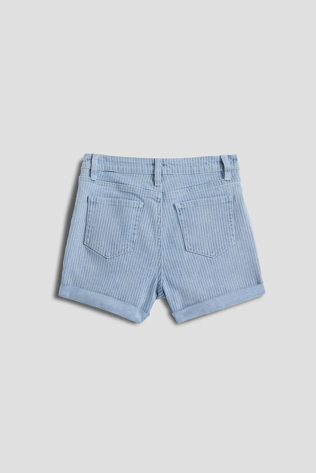 Girls Lany Porkchop Pocket Denim Short sold by YMI product image thumbnail 2