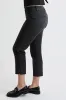 Women's High Rise Straight Leg Jeans with Tummy Control sold by YMI