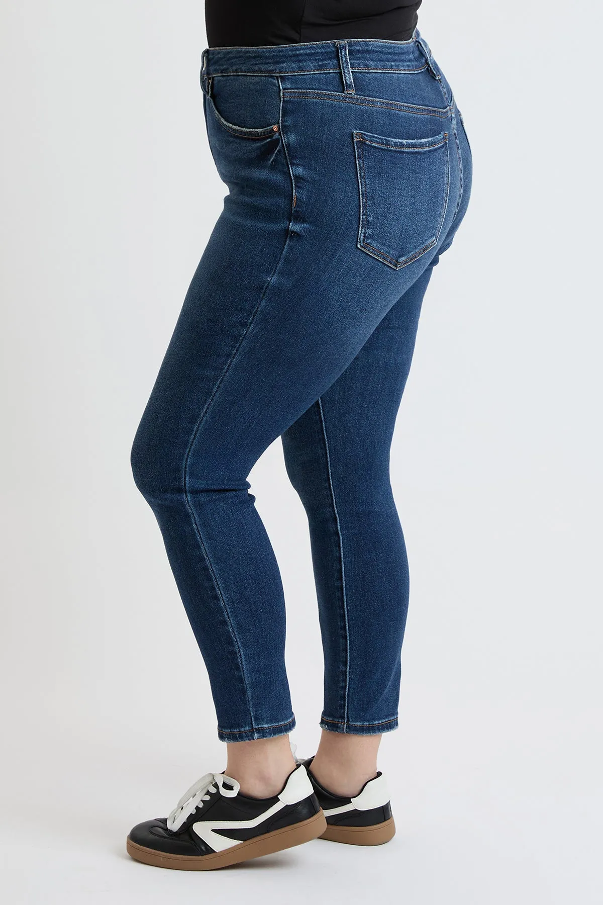 Women's Plus Premium Stretch Skinny Jean sold by YMI product image thumbnail 3