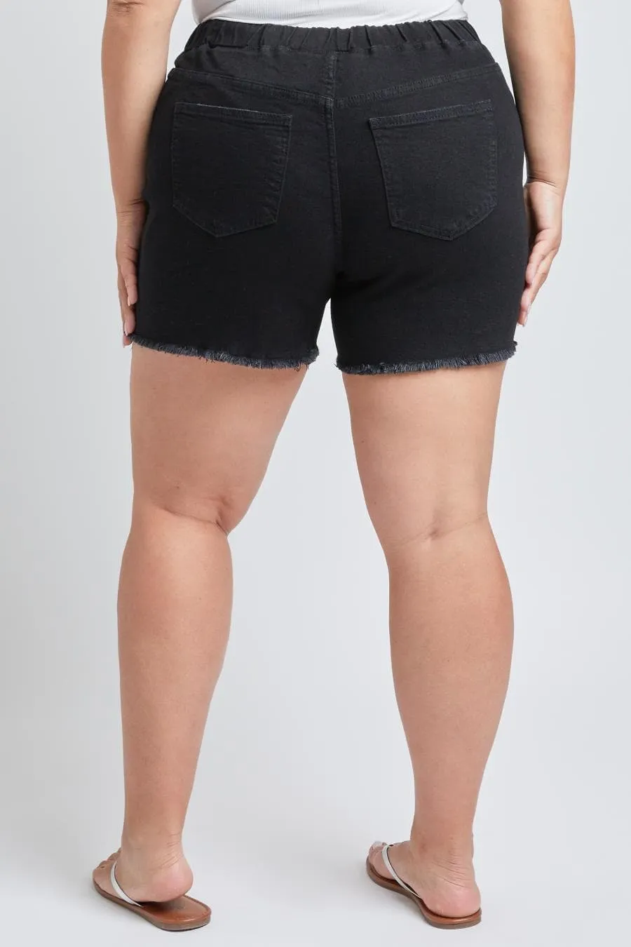 Women's Plus Dream Jogger Shorts sold by YMI product image thumbnail 4