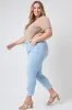 Women's Plus Denim Ankle Jogger sold by YMI