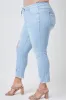 Women's Plus Denim Ankle Jogger sold by YMI