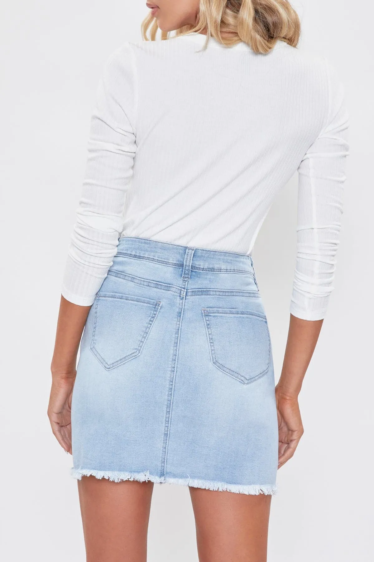 Women's Frayed Mini Skirt-Sale sold by YMI product image thumbnail 3