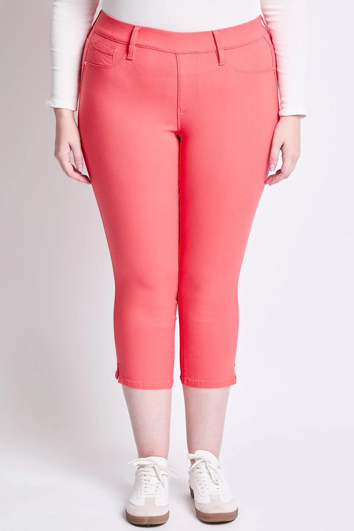 Women's Plus Hyperstretch Capri sold by YMI product image thumbnail 2