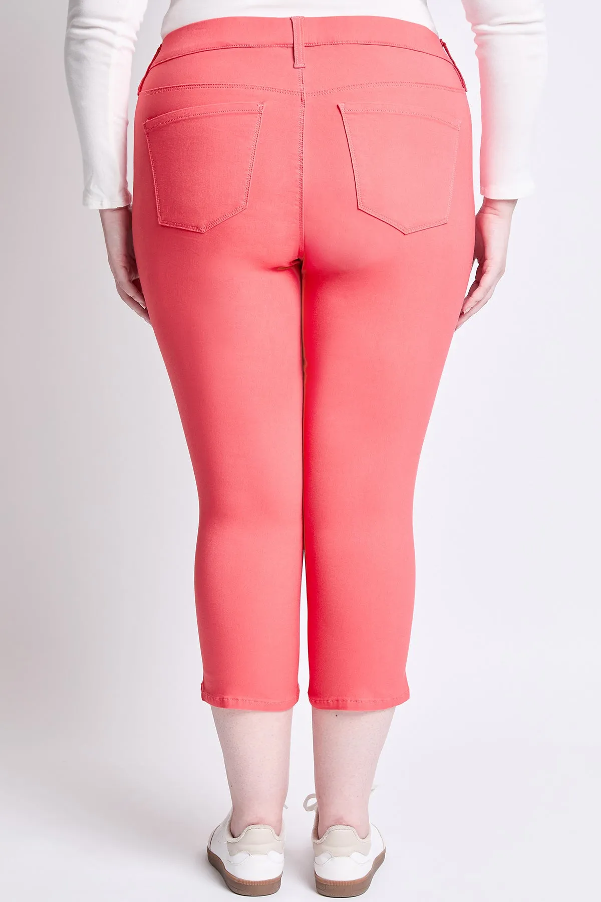 Women's Plus Hyperstretch Capri sold by YMI product image thumbnail 4