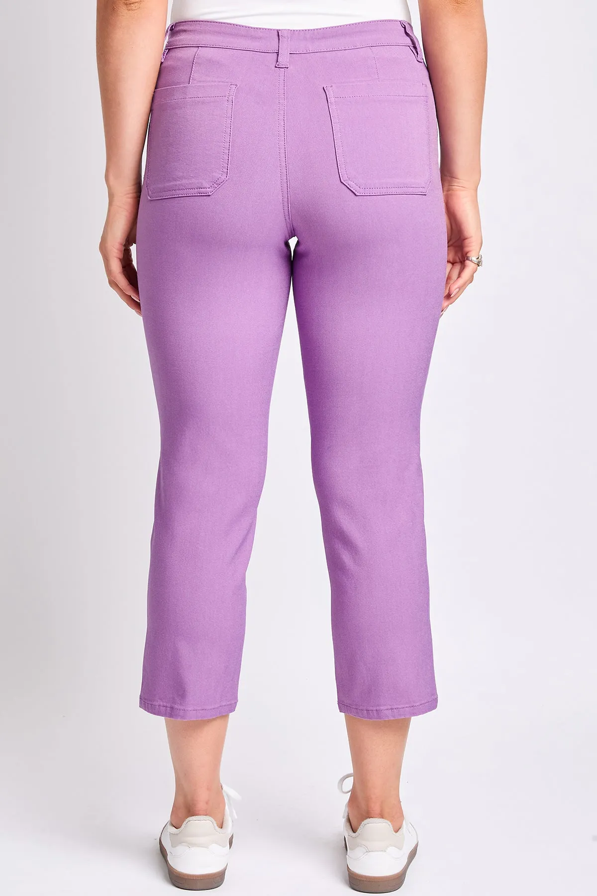 Women's Hyperstretch Crop Straight Pants sold by YMI product image thumbnail 4