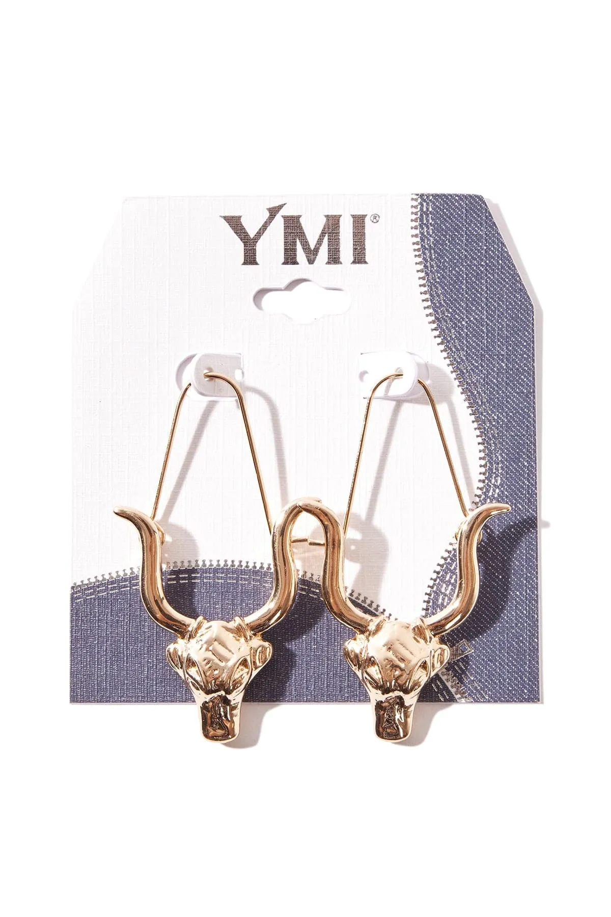 Western Bull Earrings sold by YMI product image thumbnail 5