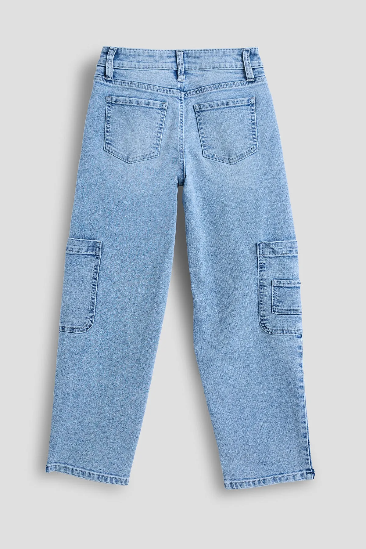 Girls Barrel Cargo Jeans sold by YMI product image thumbnail 2