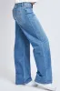 Women's Low Rise Wide Leg Rigid Jeans sold by YMI