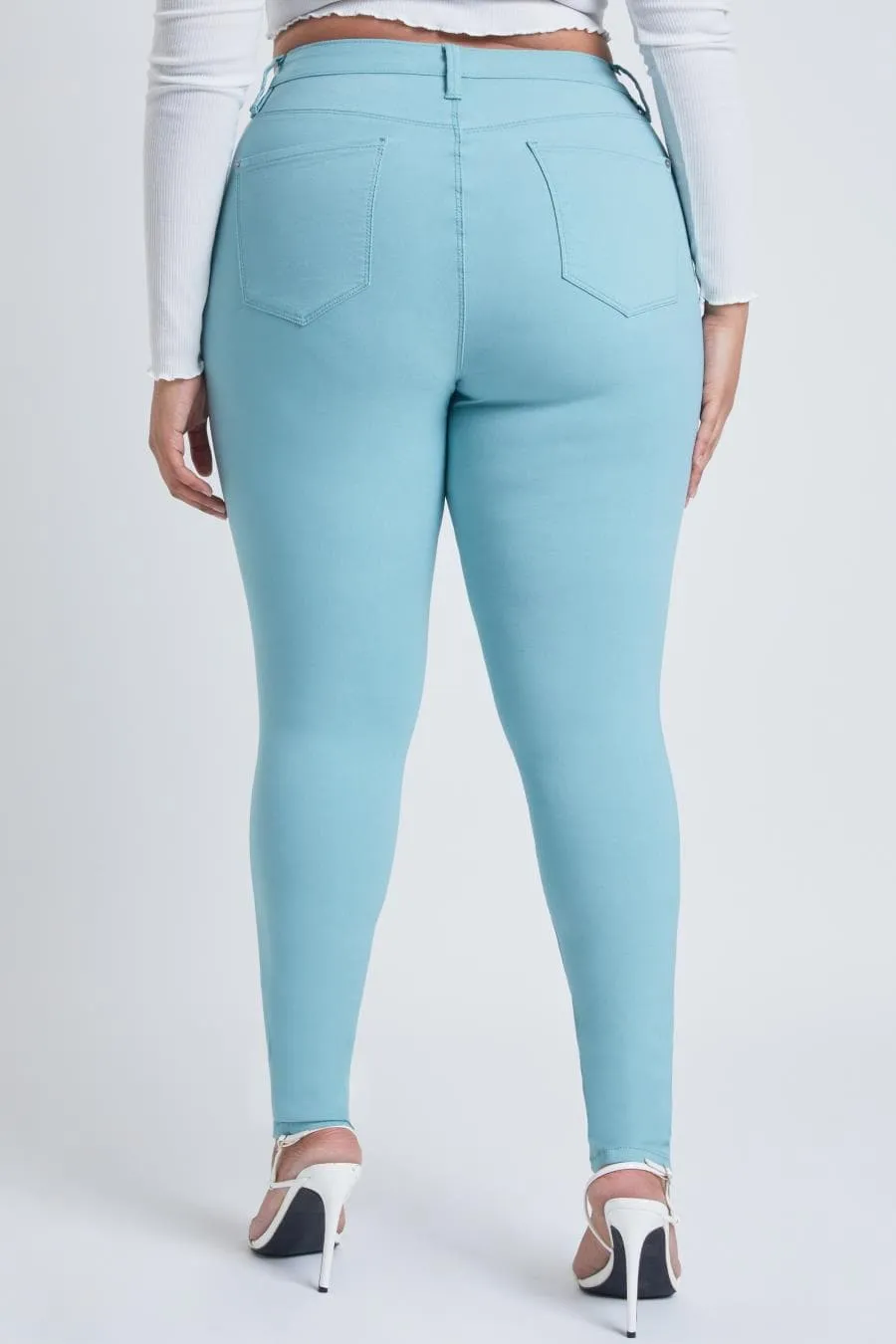Women's Plus Hyperstretch Skinny Pants sold by YMI product image thumbnail 4