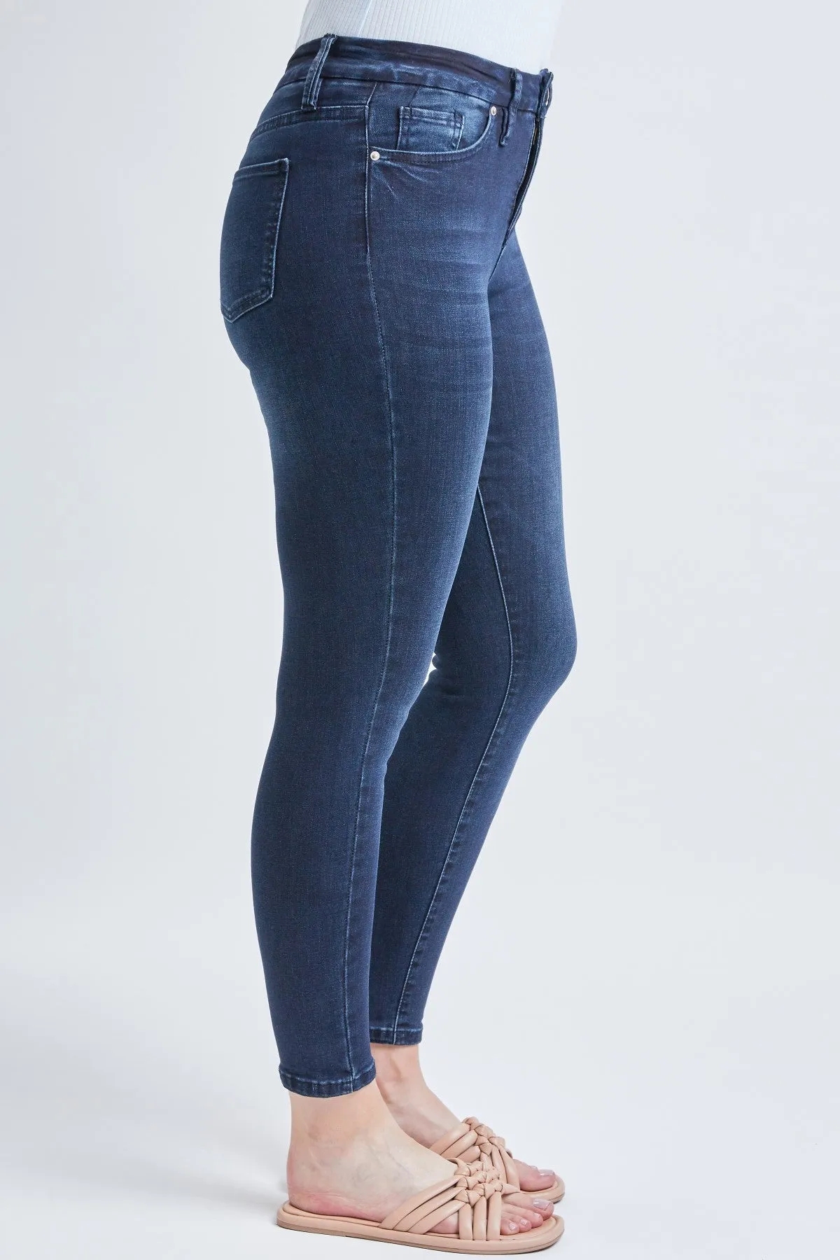 Women's Curvy Ultra High Rise Skinny Jeans sold by YMI product image thumbnail 3